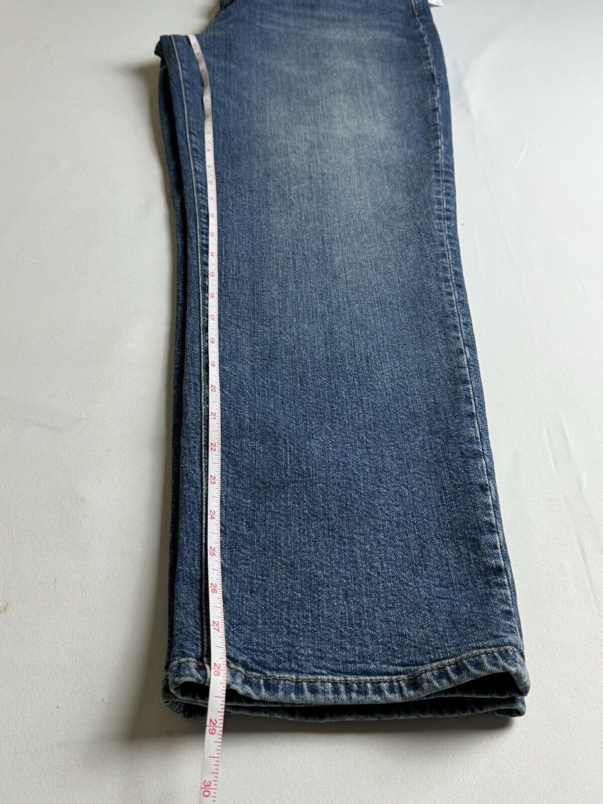 $228 C/E by Current Elliott Women’s Sz 29 Straight Leg Blue Jeans    (B.53)