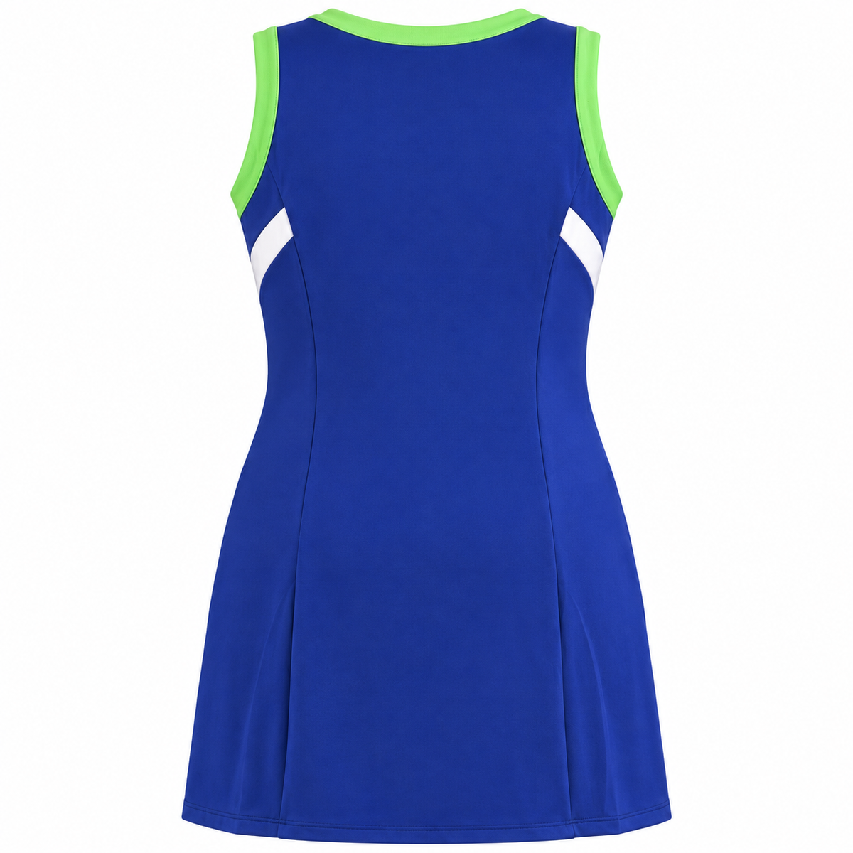 PGA Tour blue sleeveless golf dress size XL back flat product view