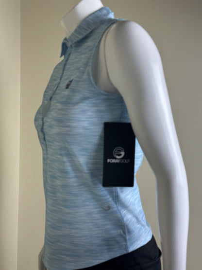 Foray Golf Womens Sleeveless Golf Polo Shirt. Sz XS.   (B.148)