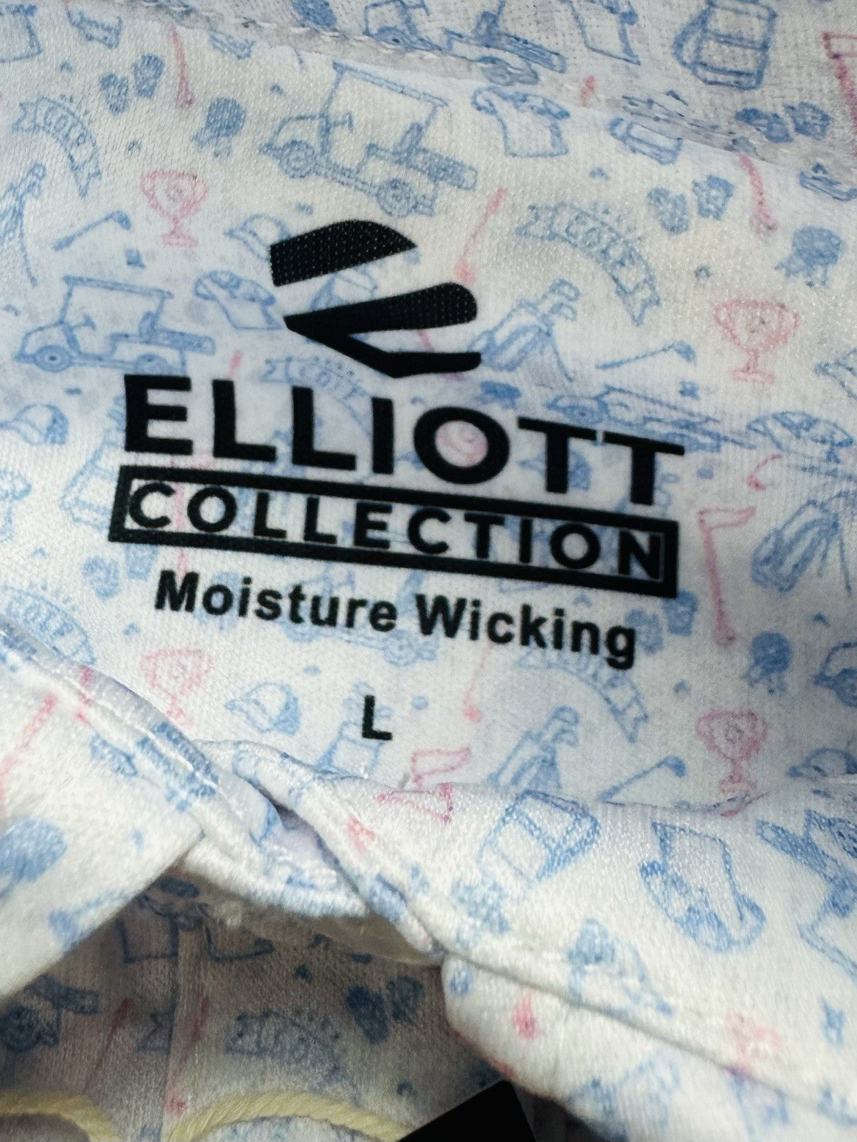 Elliott Collection Women’s Golf Polo Shirt Size L  (B.145)