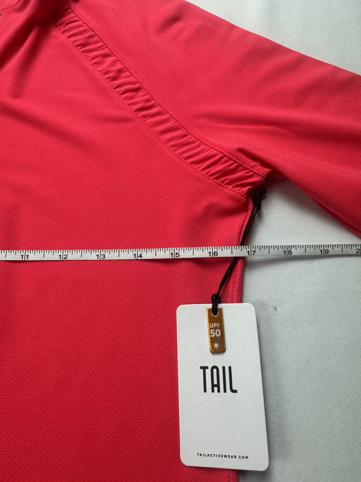 Tail Women's Golf Shirt Red Size S    (B.33)