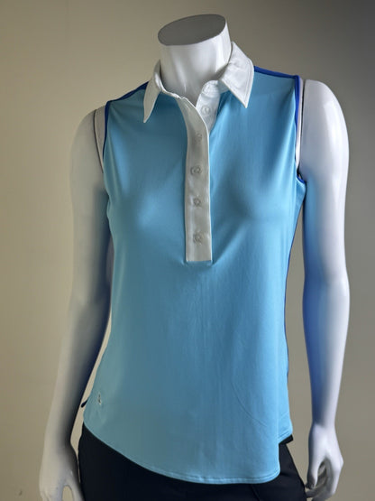 BELYN KEY Women’s Golf Shirt Sz S.    (B.148)