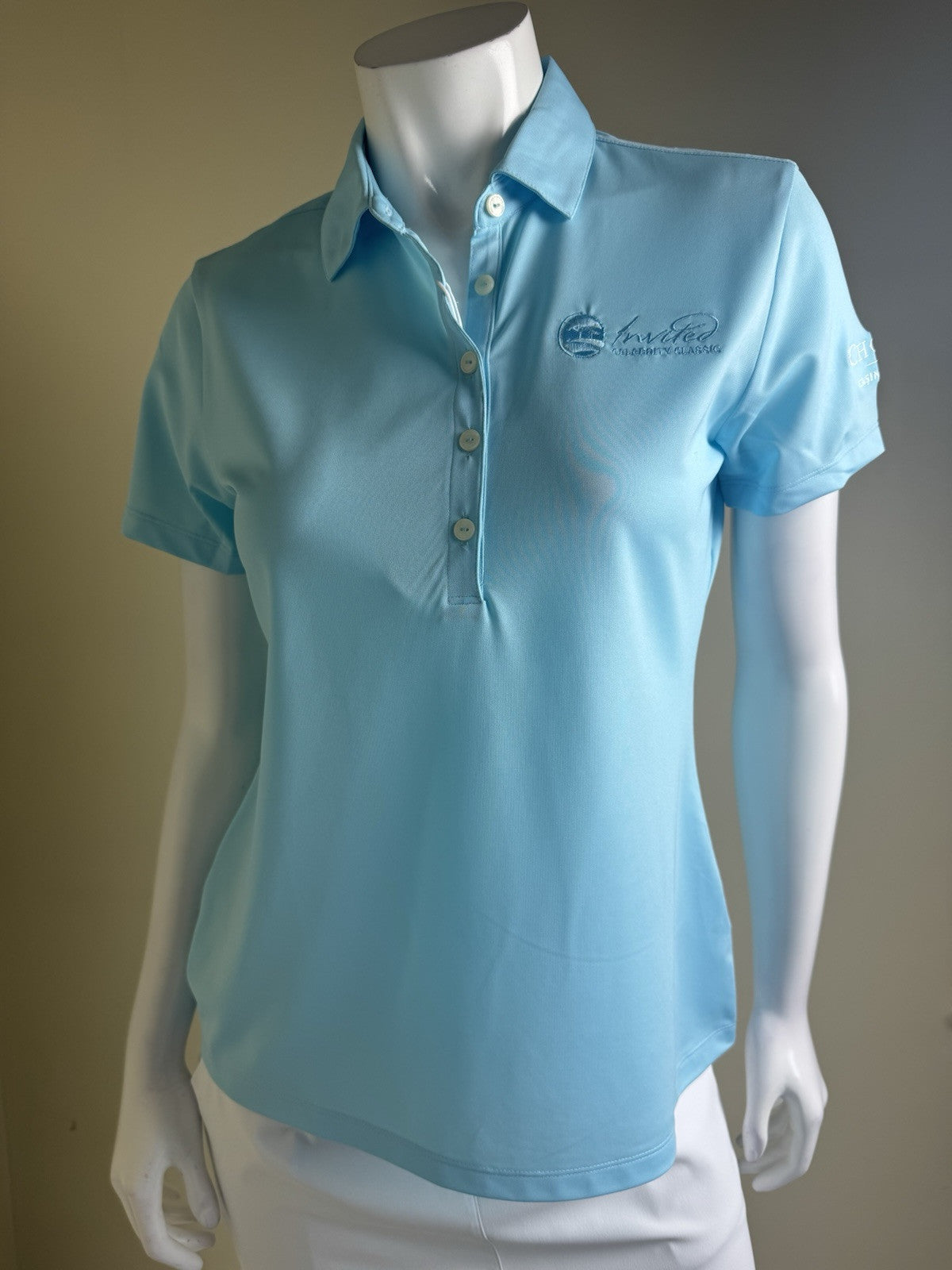 Greg Norman Women's Golf Polo Shirt Sz M    (B.44)