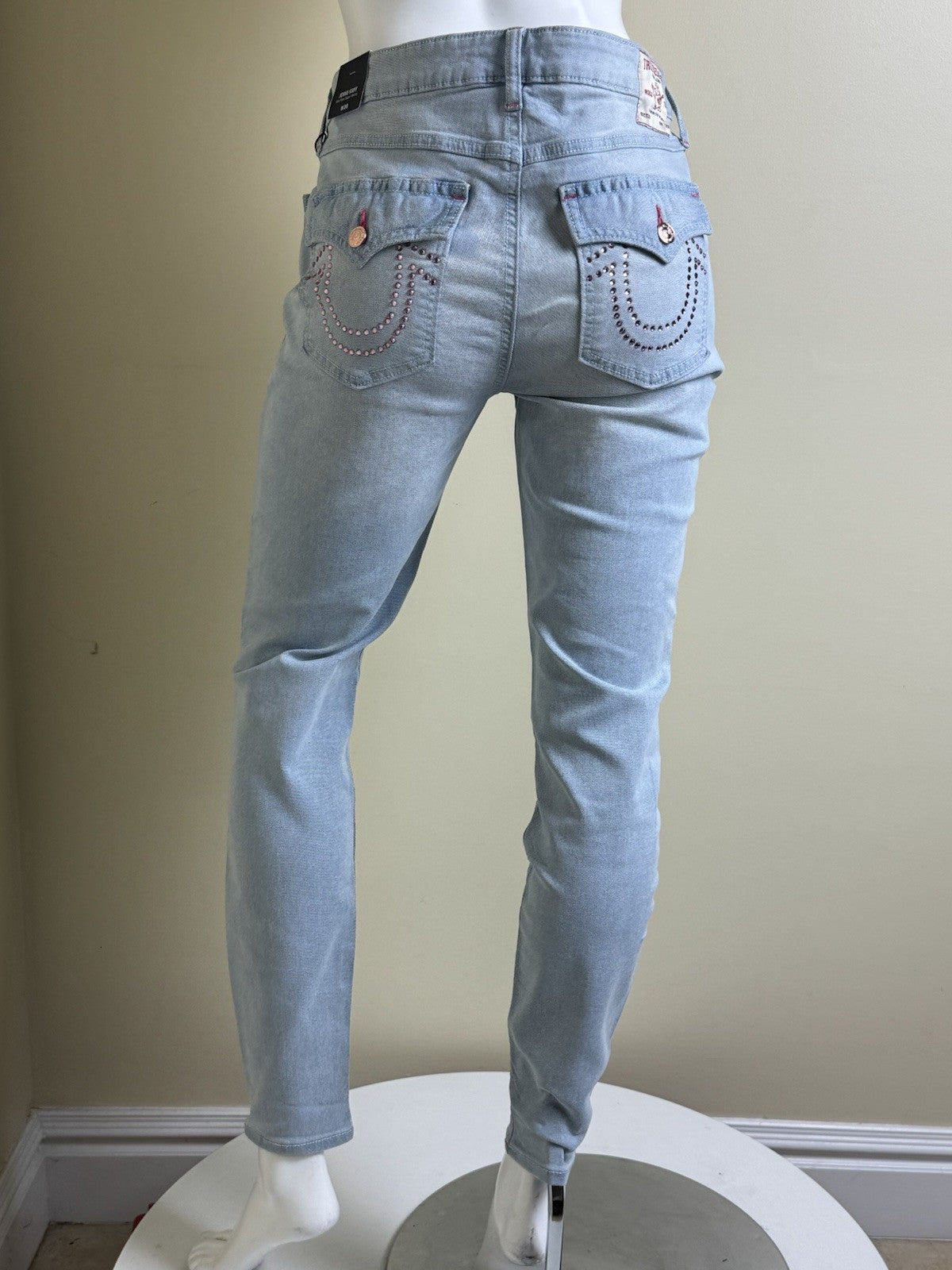 $179 True Religion Brand Jeans Women’s Jenny Curvy Jeans Sz 30. (B.138)