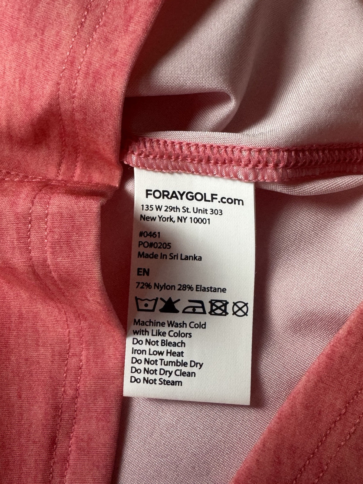 Foray Golf Womens Sleeveless Golf Polo Shirt. Sz S.   (B.33)