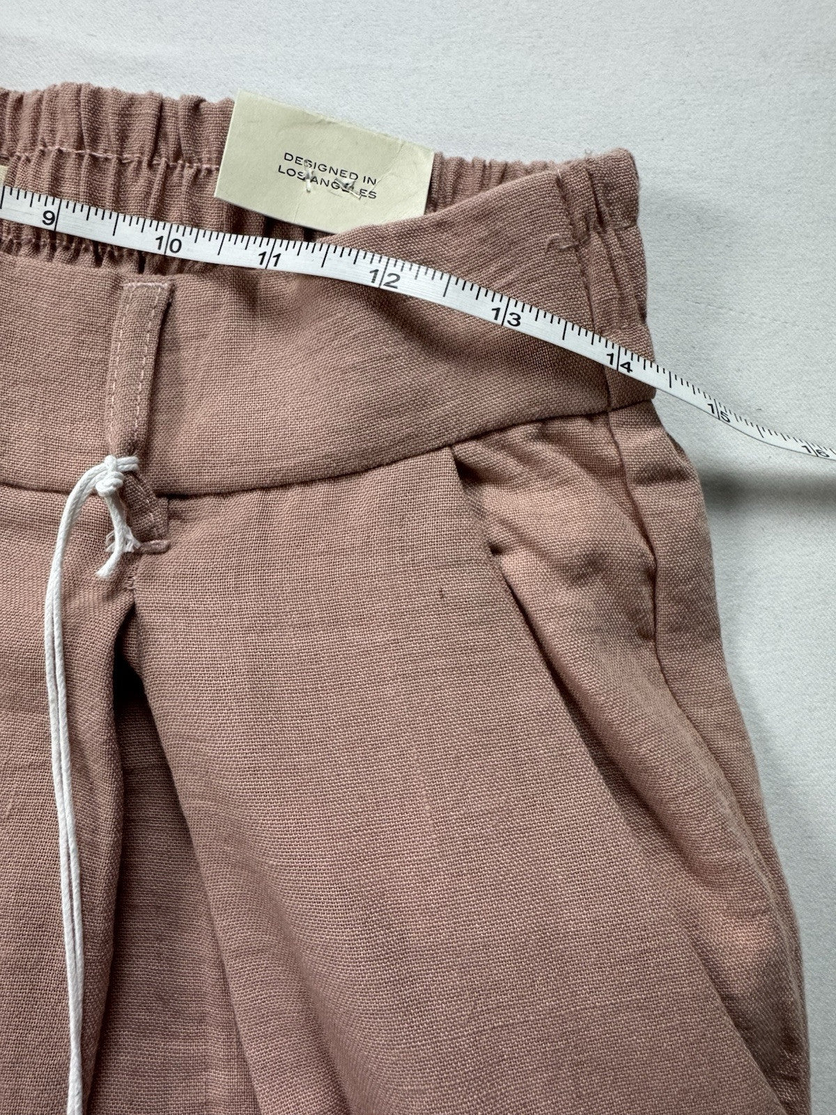 Revery Women’s Wide Leg Crop Trousers Pants Sz M. (B.118)