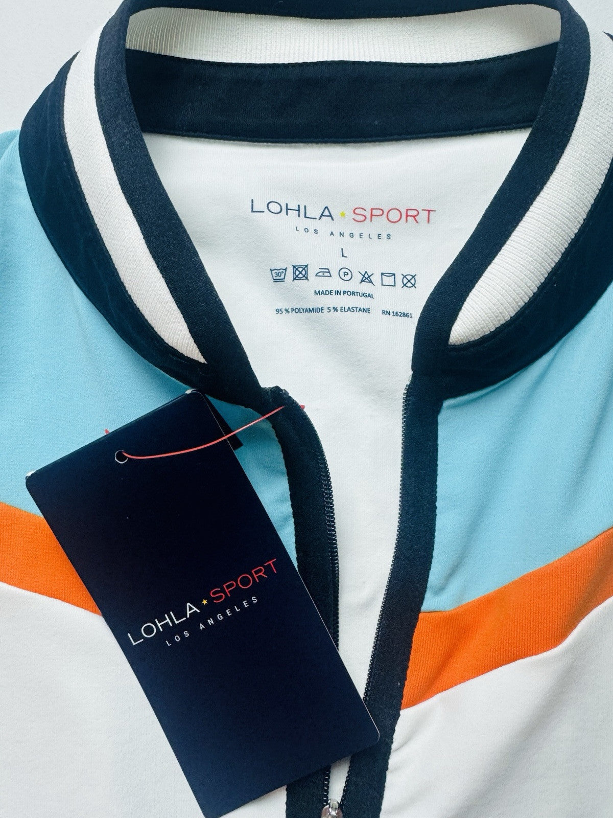 Lohla Sport Women’s Golf Shirt Sleeveless Sz L.       (B.136)