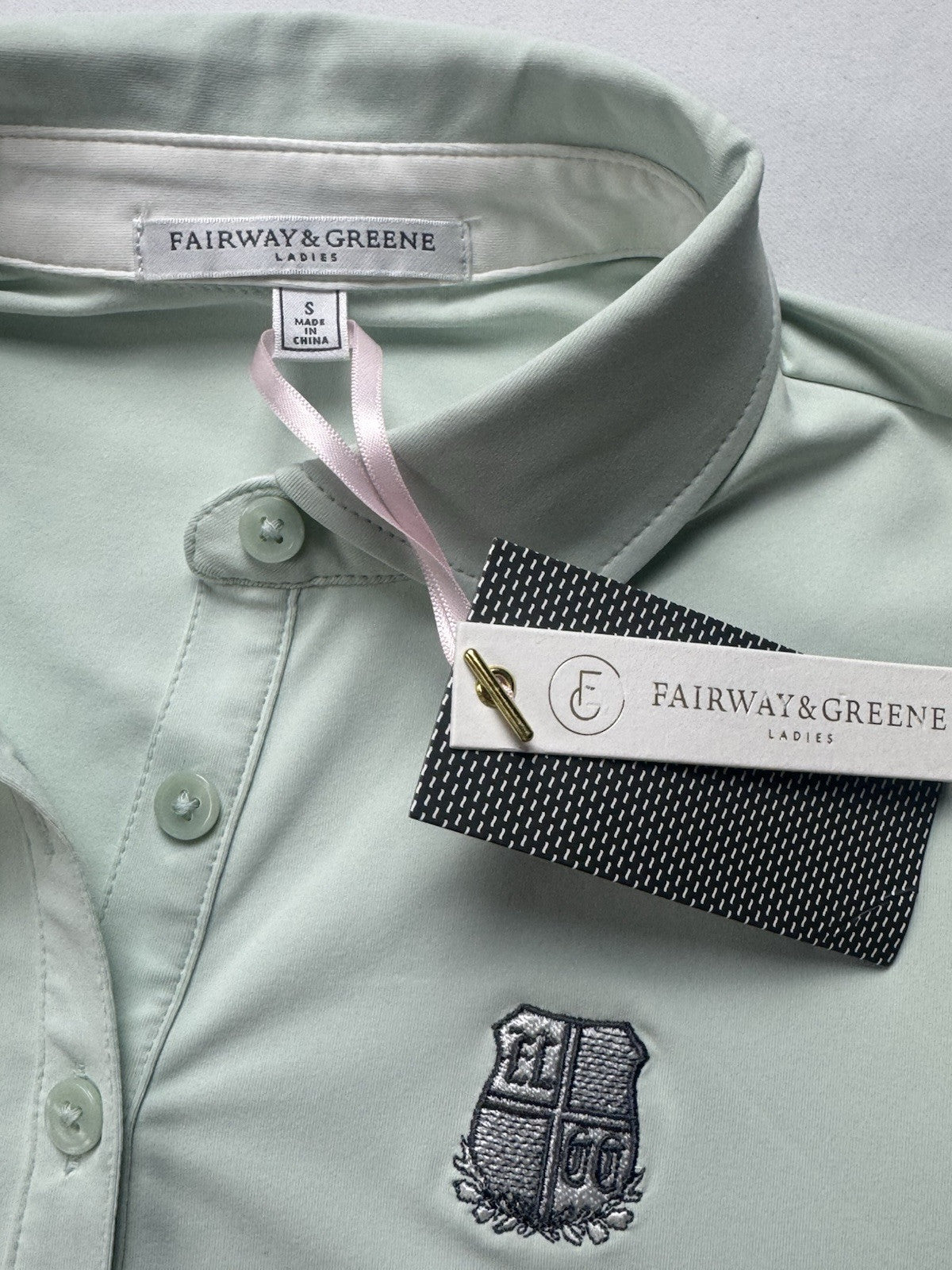 Fairway & Greene Women's Golf Polo Shirt Sz S.  (B.33)