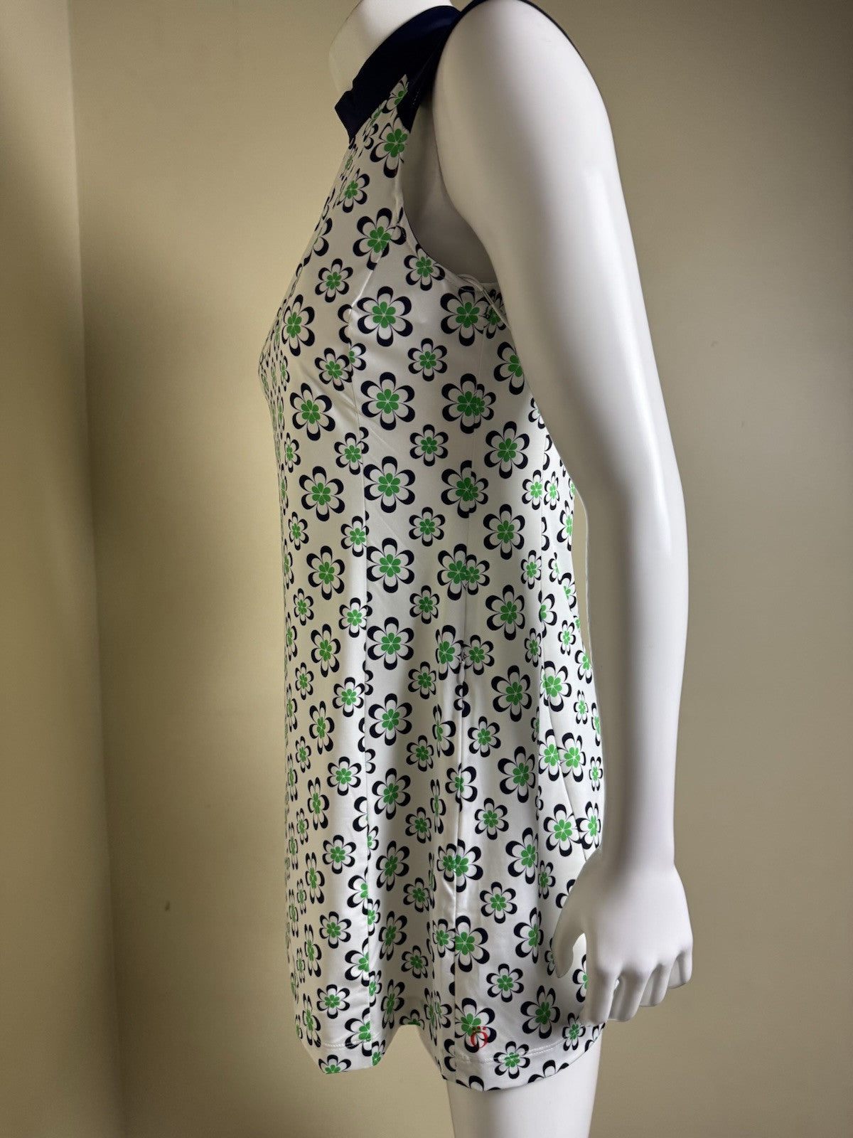 Kinona Golf Dress Pockets Floral Sz S.   (B.43)