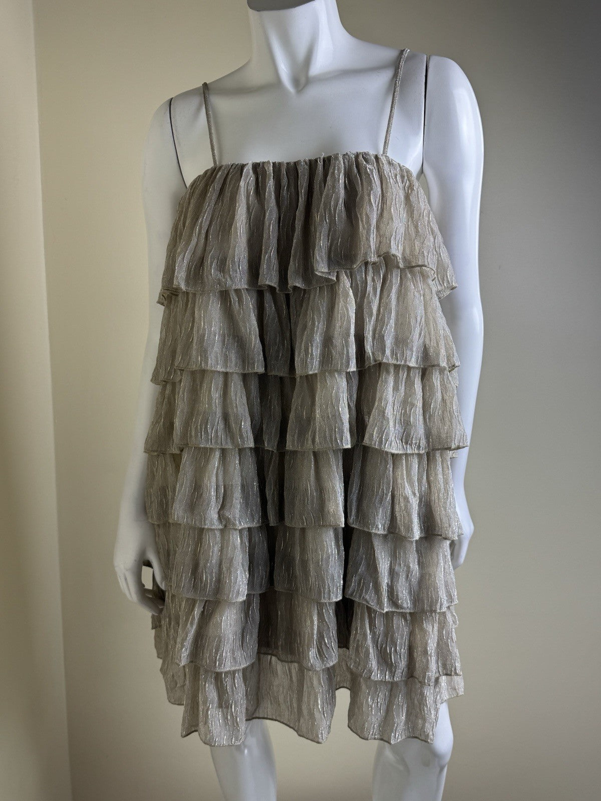 By Together Ruffle Maxi Dress Size S (B.149)