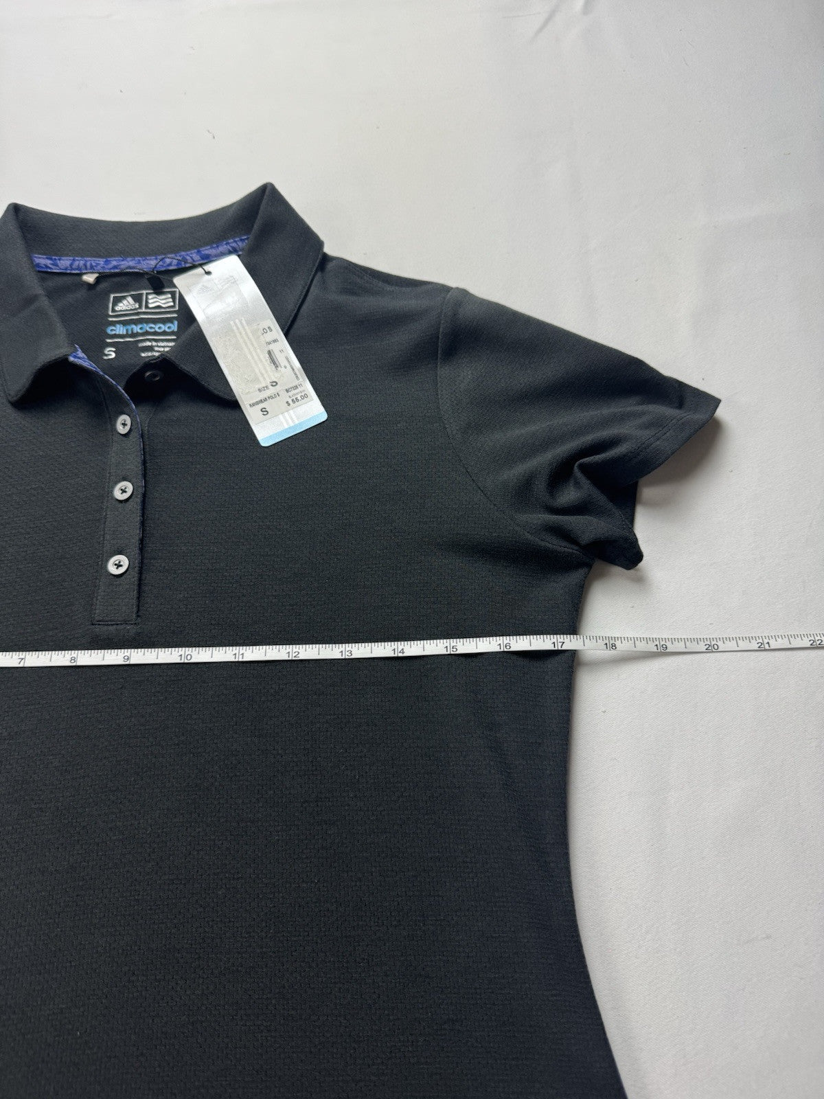 Adidas Women’s Polo Golf Shirt SZ S Climacool  (B.33)