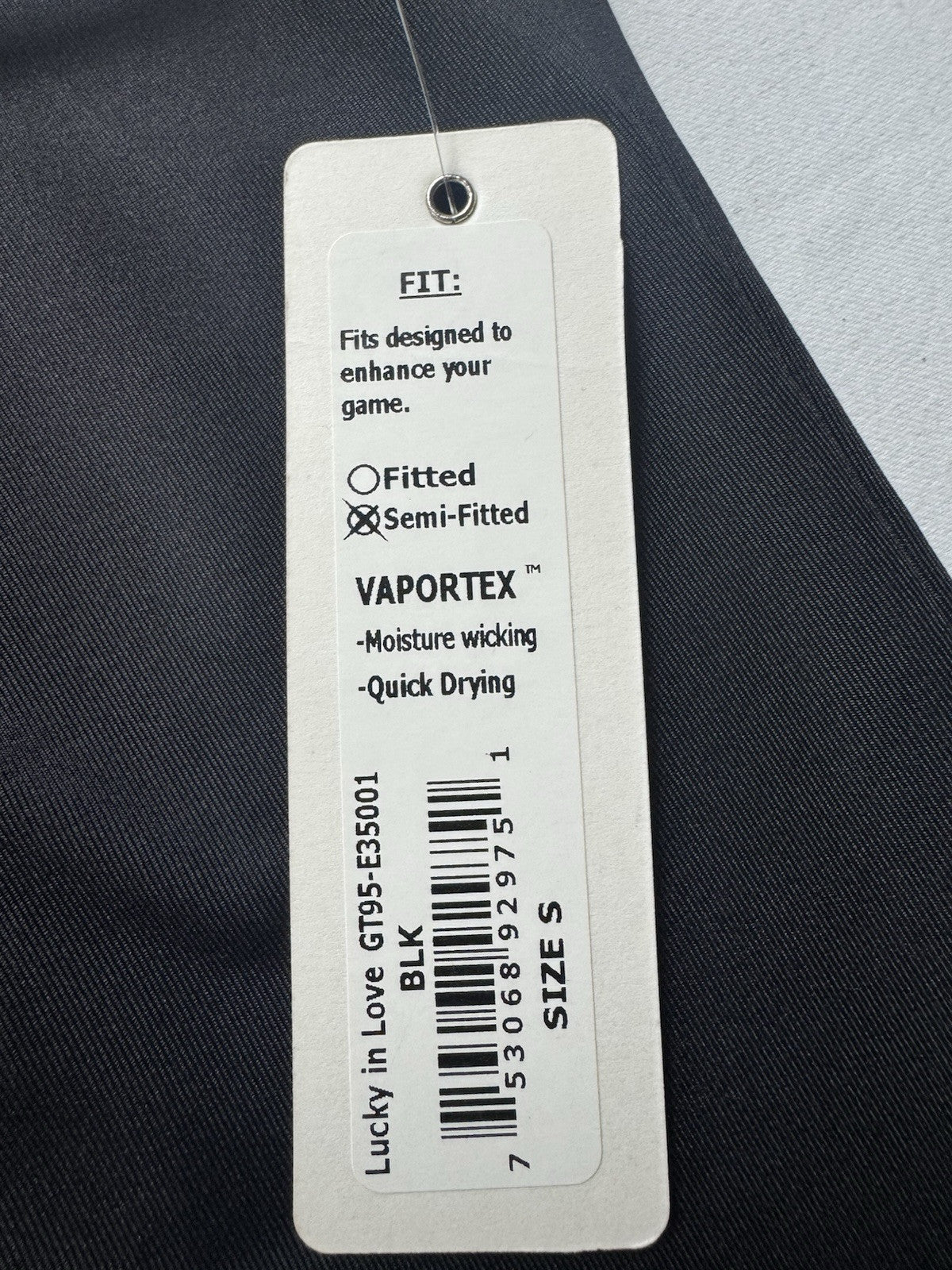 Lucky In Love Women’s Top Sleeveless Tennis Golf Shirt Sz S.     (B.33)