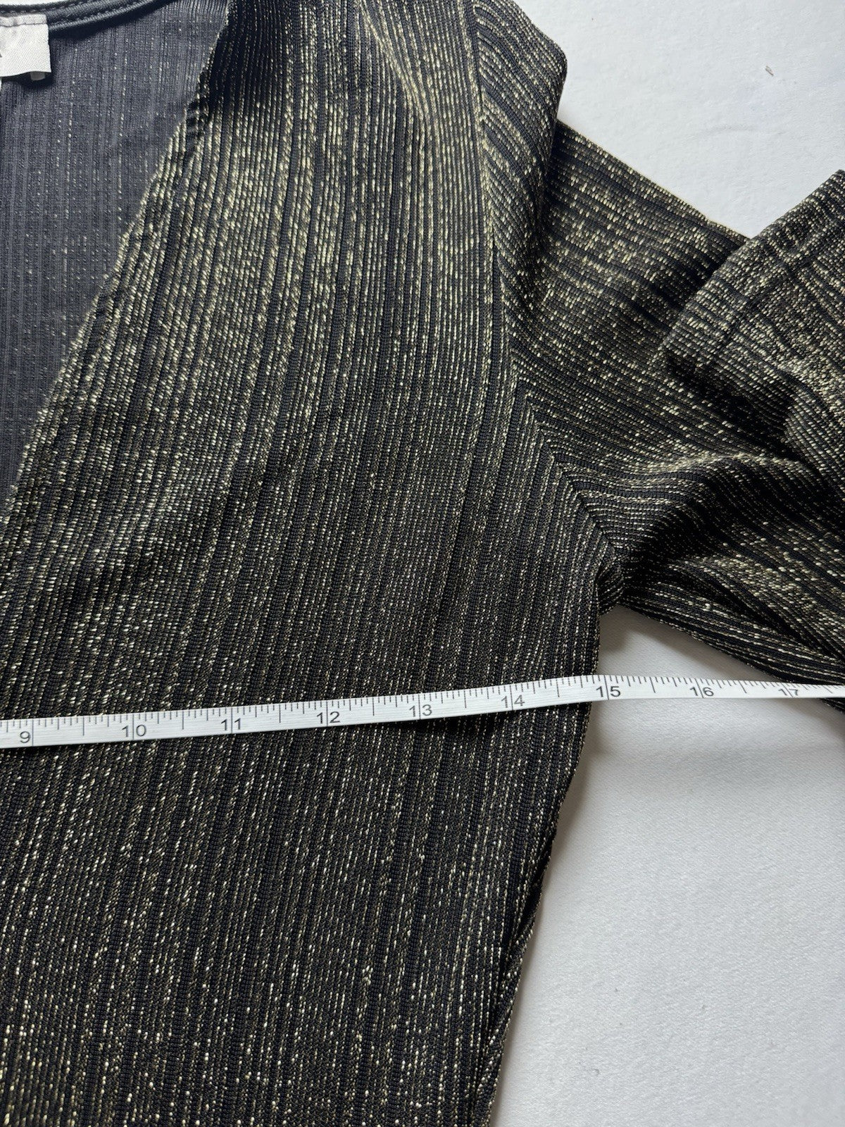 Magia USA V Neck Long Sleeve Dress Women’s Sz L.     (B.149)