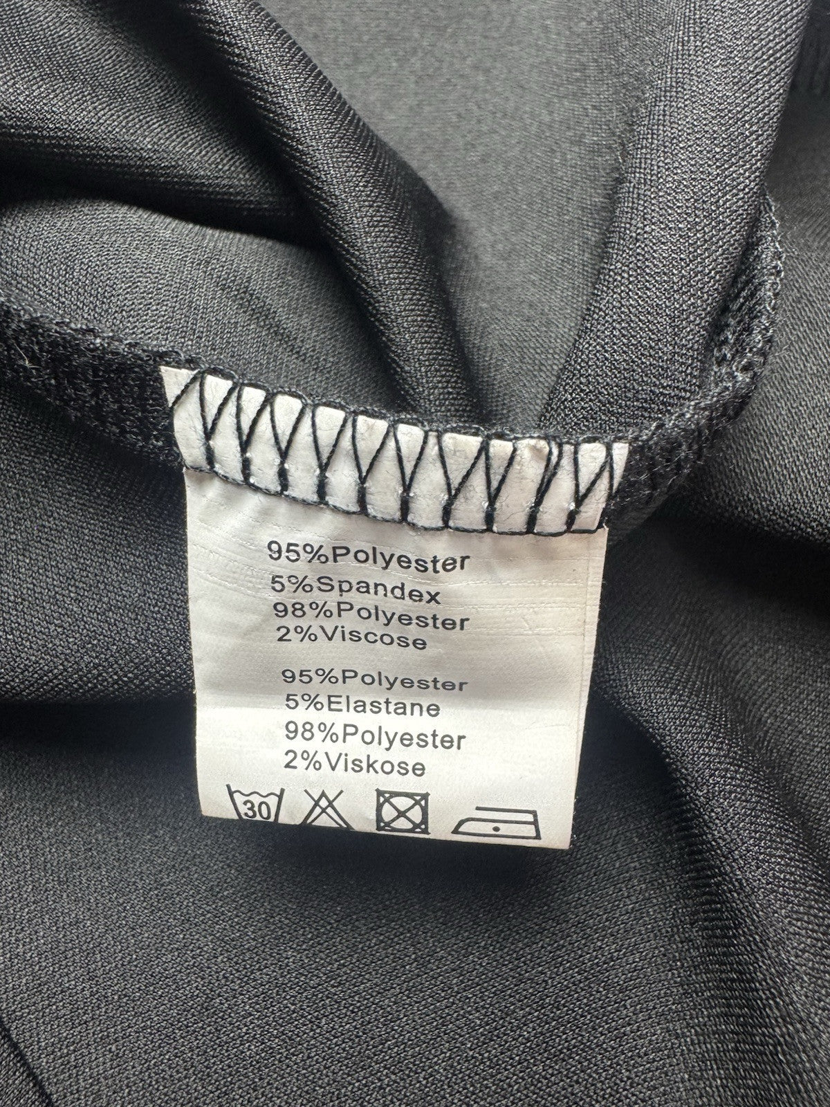 GRACE KARIN Women’s Belted Dress Navy Black Size XL. (B.135)