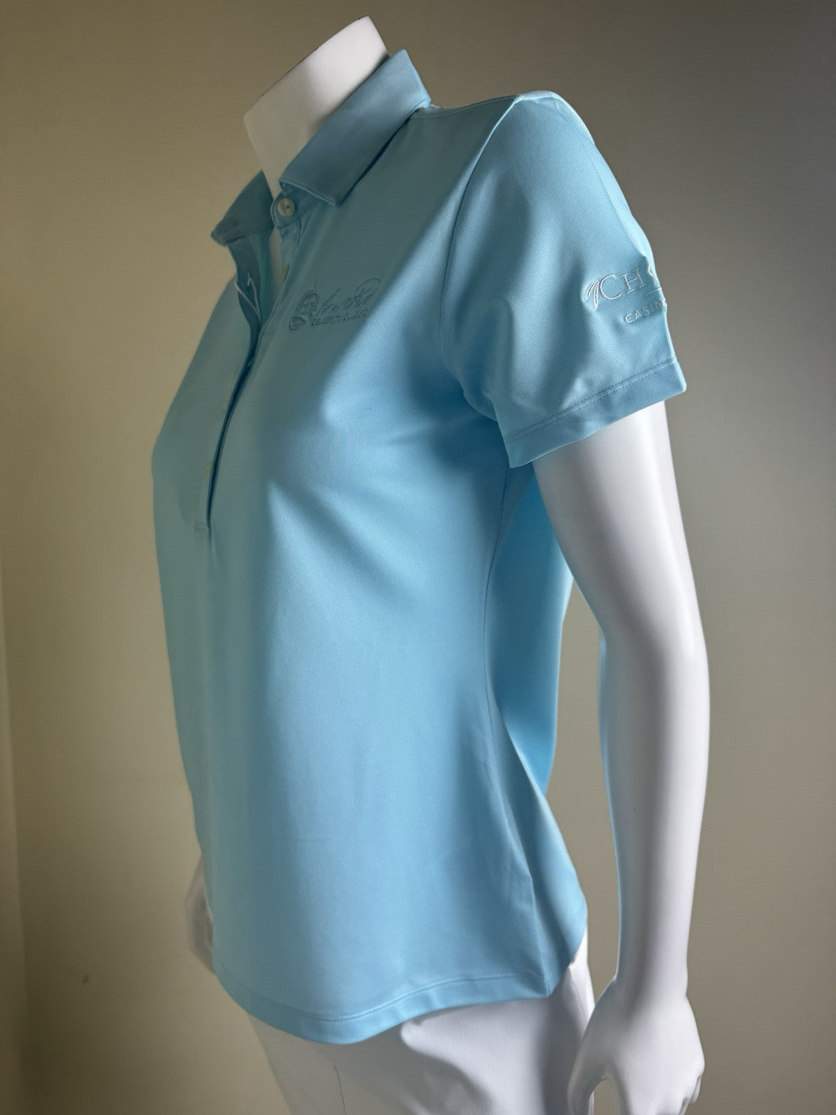Greg Norman Women's Golf Polo Shirt Sz M    (B.44)