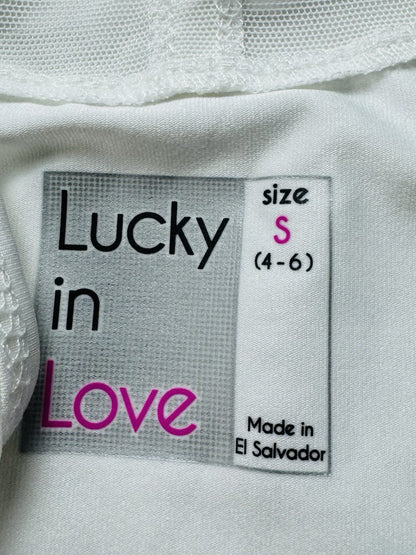 Lucky In Love Women’s Sleeveless Tennis Golf Tank Top Sz S   (B.148)