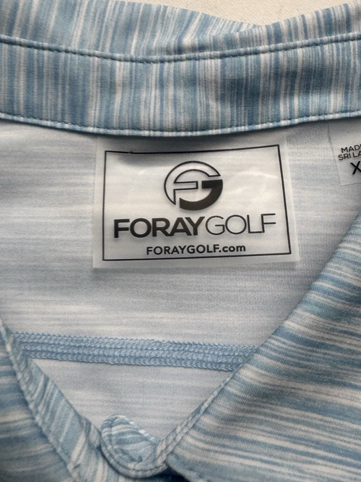 Foray Golf Womens Sleeveless Golf Polo Shirt. Sz XS.   (B.148)