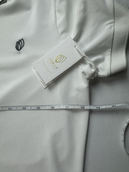GG Blue Women's Golf Polo Shirt Sz M. (B.44)