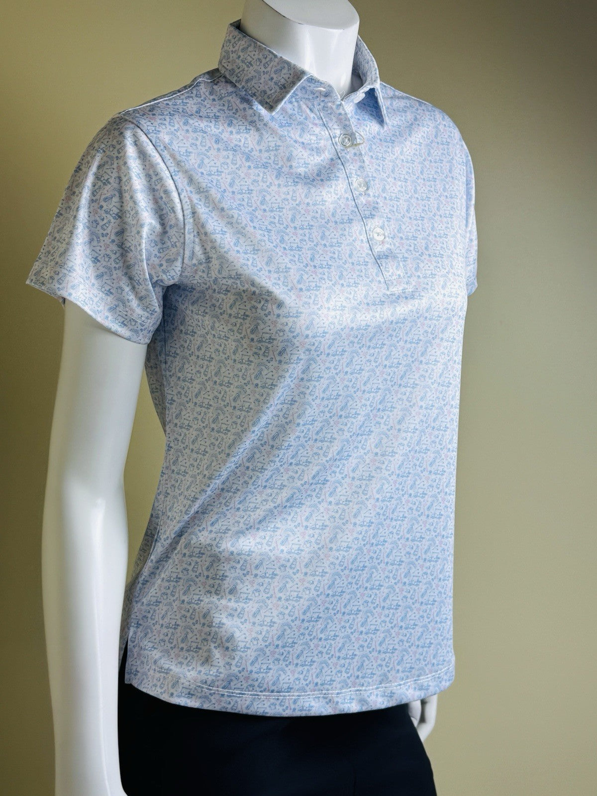 Elliott Collection Women’s Golf Polo Shirt Size L  (B.145)