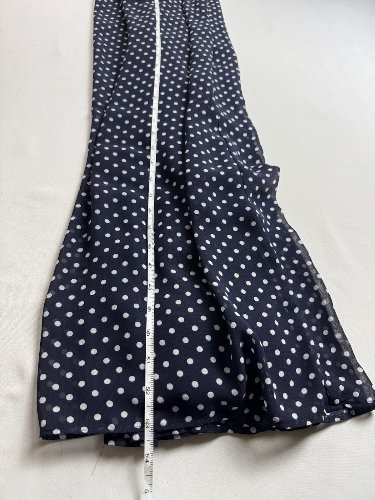 Shelby & Palmer Women’s Polka Dots Navy White Dress Size S.    (B.43)