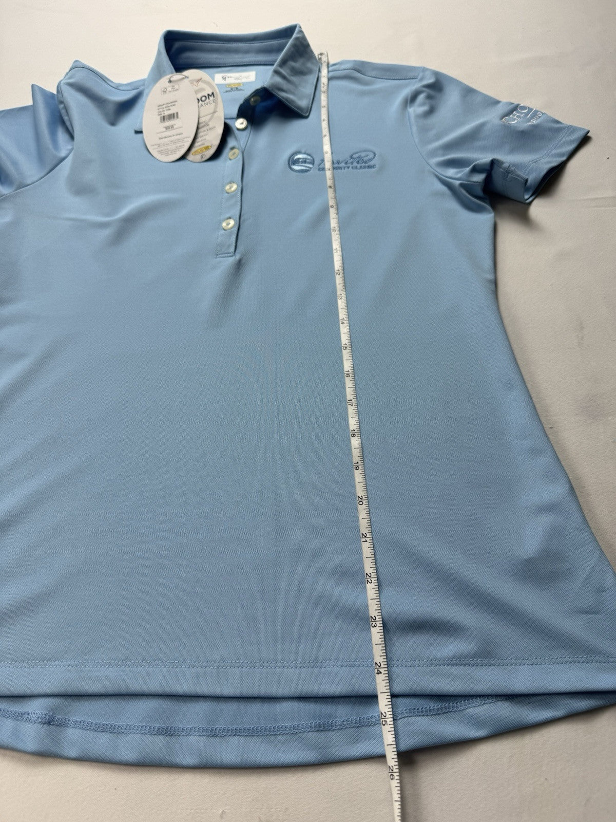 Greg Norman Women's Golf Polo Shirt Sz M (B.33)
