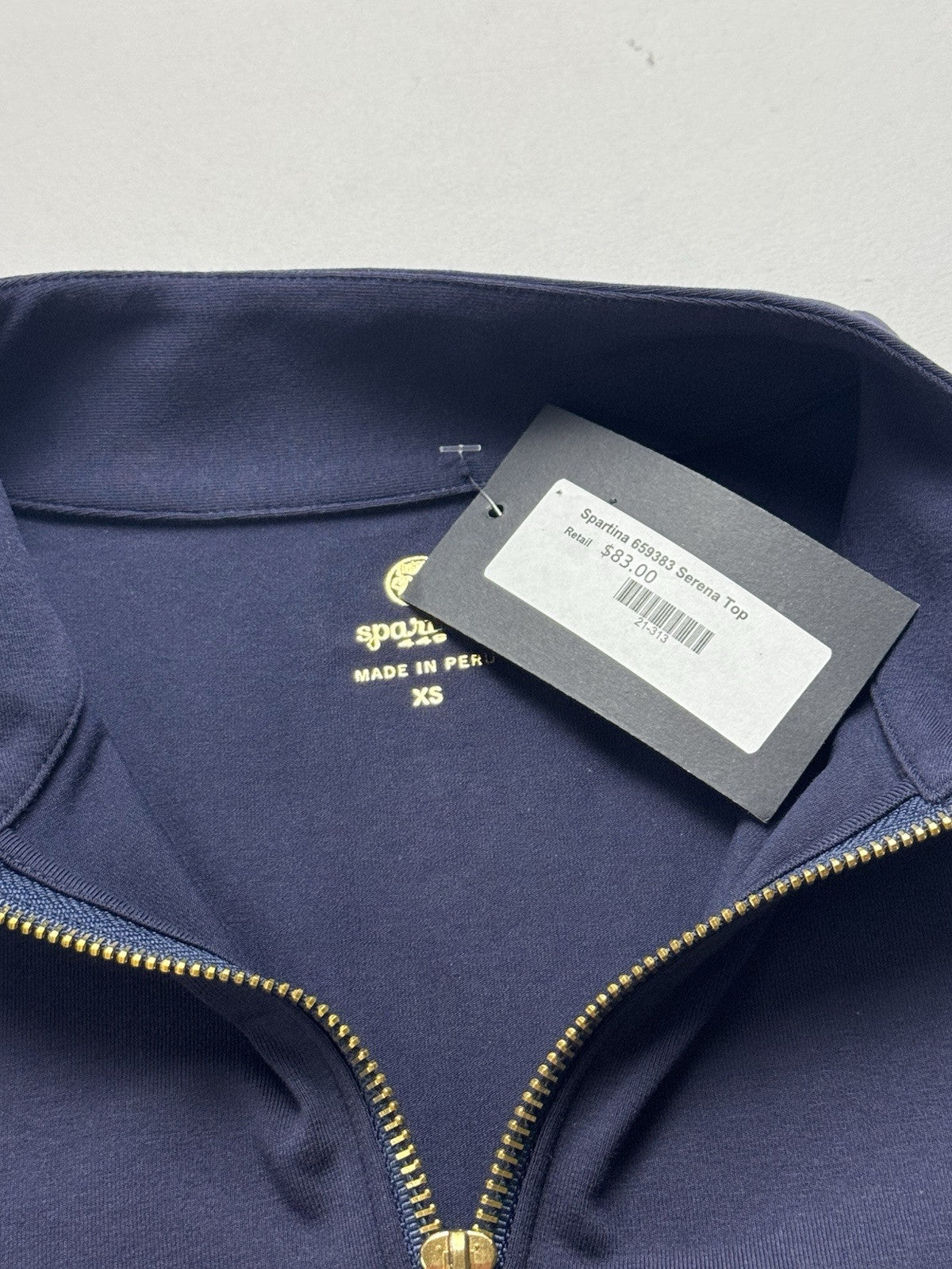 $83 Spartina 449 Women’s Serena Golf Shirt Sz XS      (B.148)