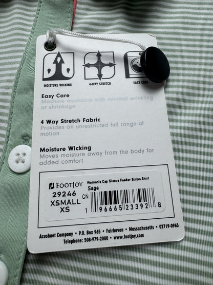 FootJoy Women's Golf Polo Shirt  Sz XS.    (B.148)