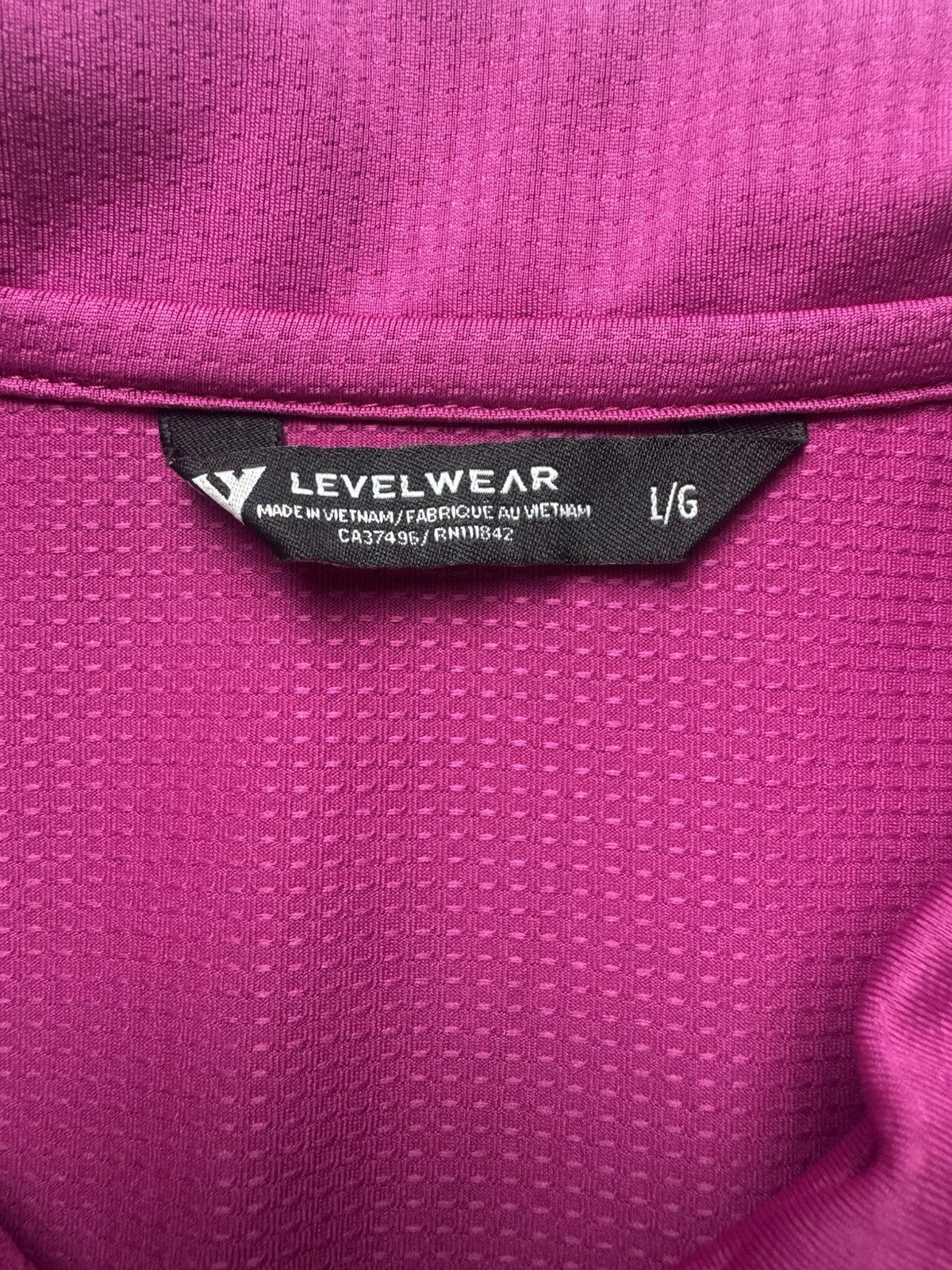 LeverWear Women's Golf Polo Shirt Sz L.     (B.136