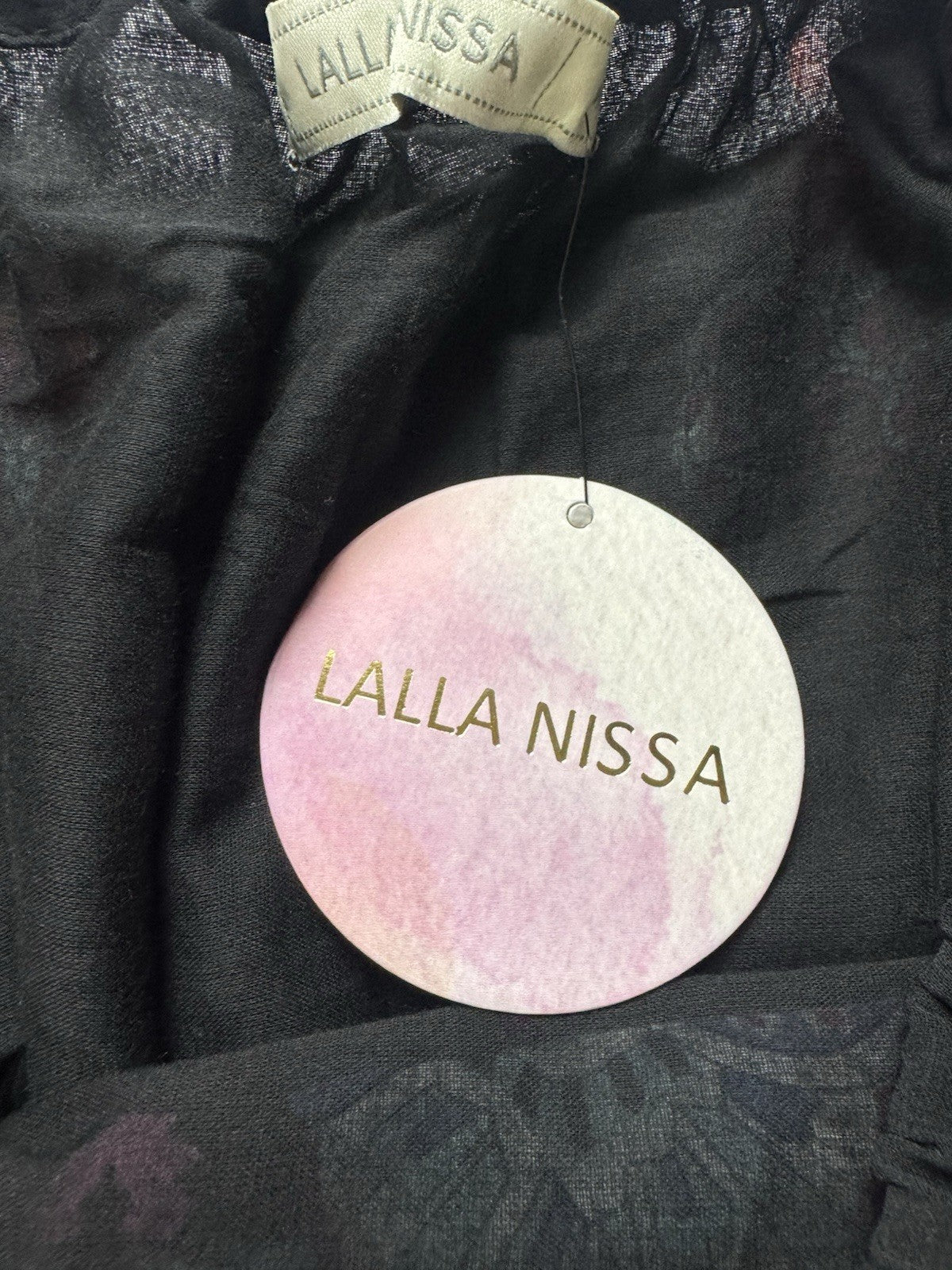 Lalla Nissa Floral Long Dress Size M. (B.149)