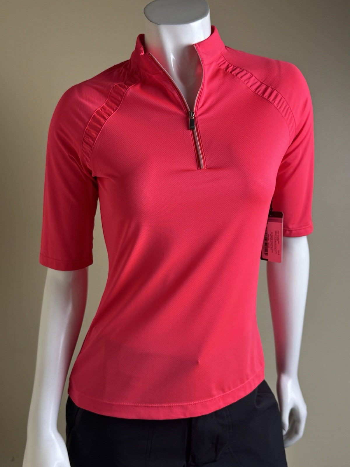 Tail Women's Golf Shirt Red Size S    (B.33)