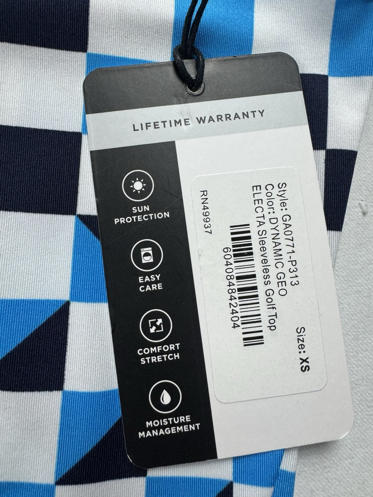 Tail Women's Golf Shirt Sleeveless Size XS    (B.148)