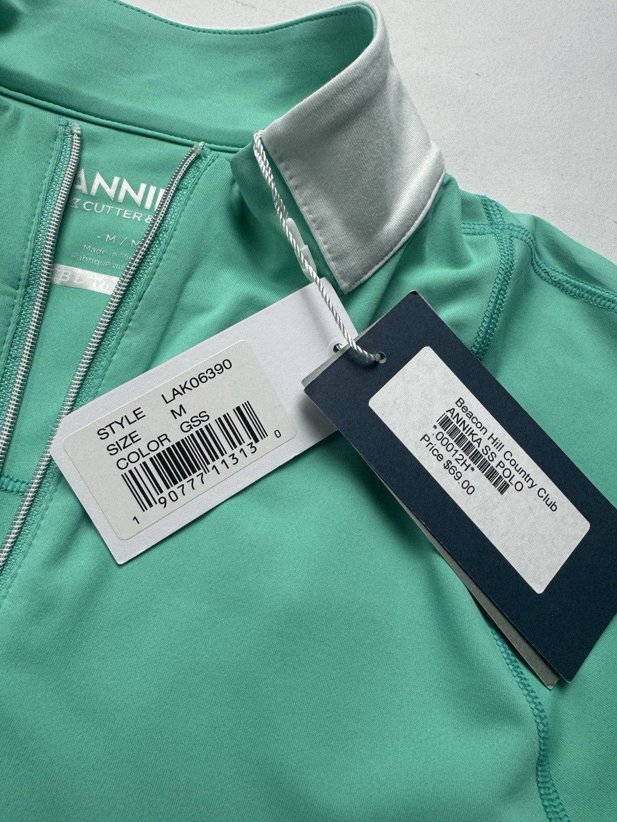 Cutter and Buck Women’s Short Sleeve Polo Shirt Size M (B.33)