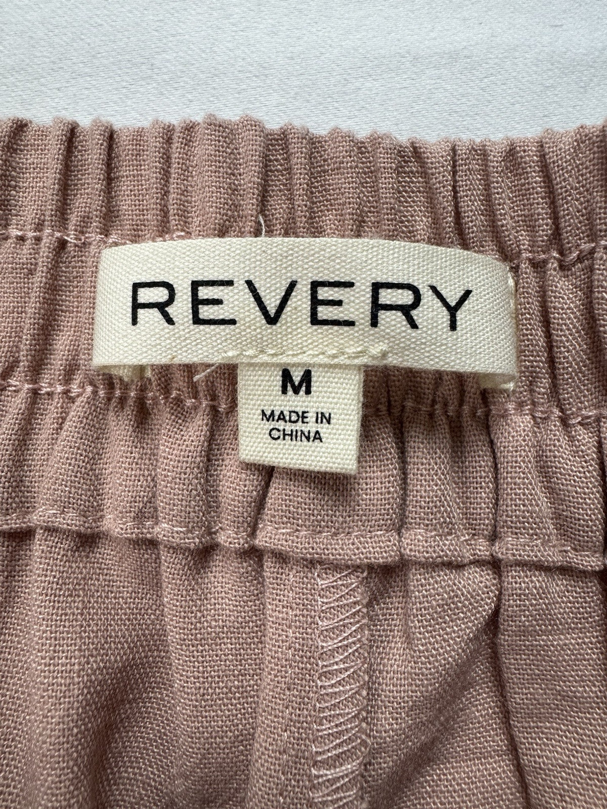 Revery Women’s Wide Leg Crop Trousers Pants Sz M. (B.118)