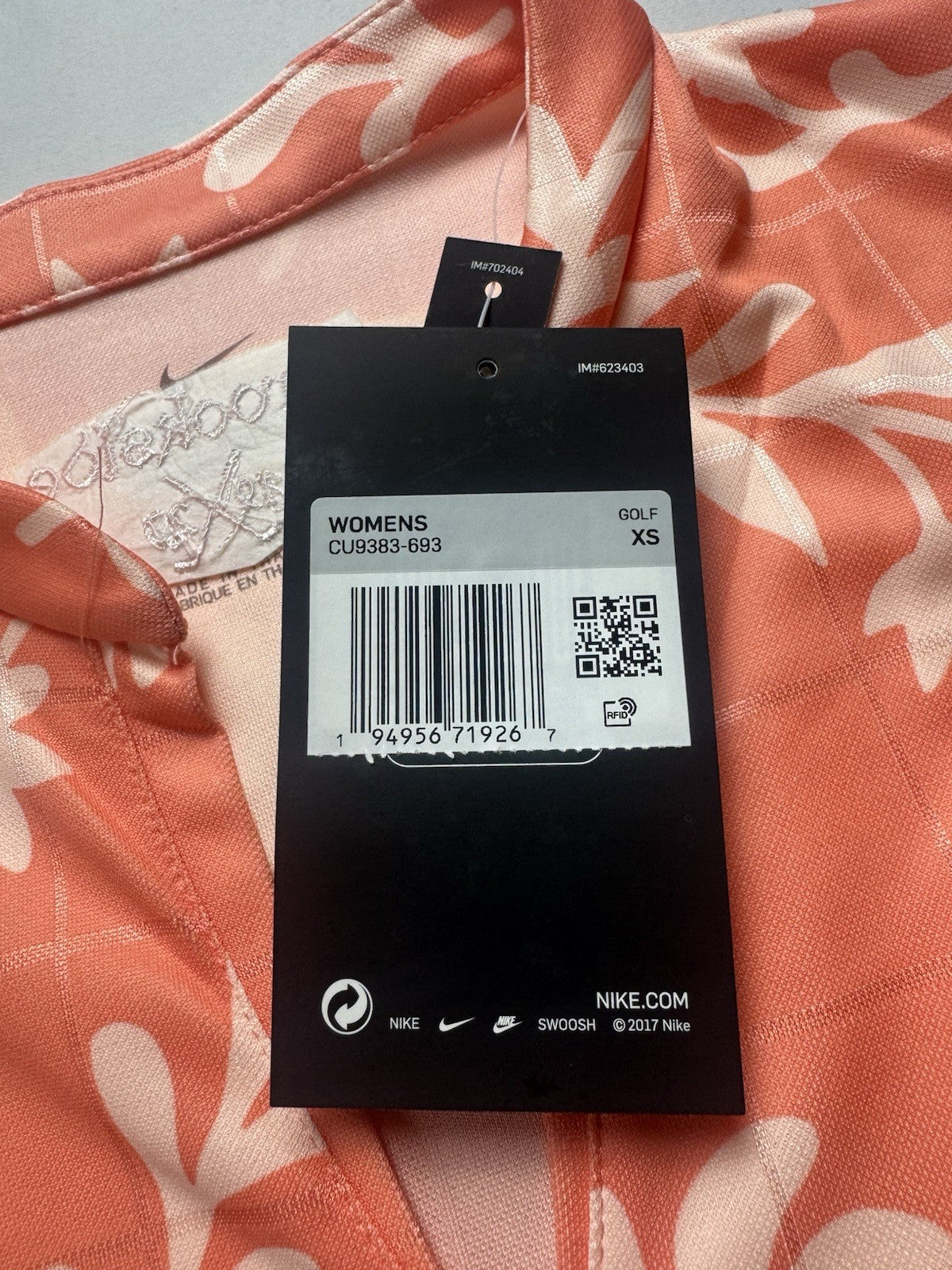 Nike Women’s Top Golf Sleeveless Shirt Sz XS. (B.148).