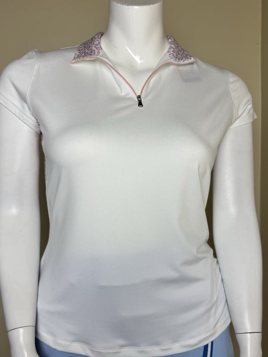 Ahead Performance Polo Golf Shirt Women’s Sz L.      (B.124)