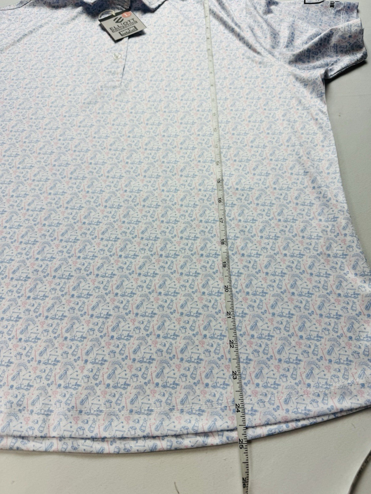 Elliott Collection Women’s Golf Polo Shirt Size L  (B.145)