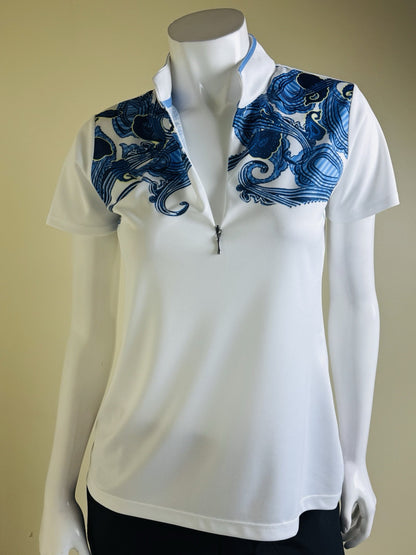 EP New York Women’s Golf Shirt Sz M.    (B.33)