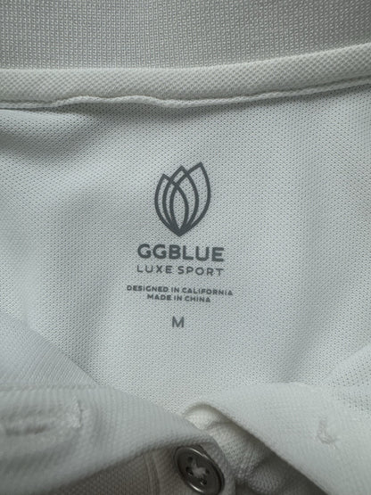 GG Blue Women's Golf Polo Shirt Sz M. (B.44)