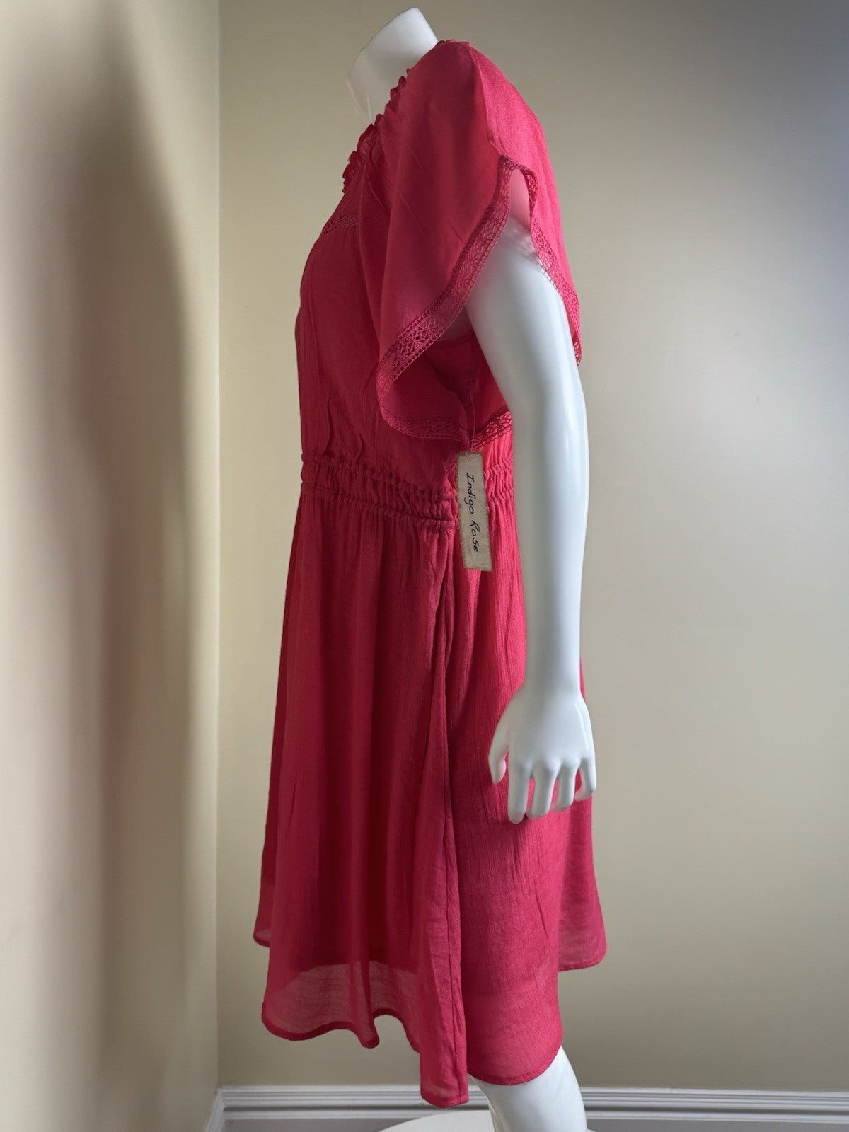 Indigo Rose Women's Red Dress Size XL.    (B.149)