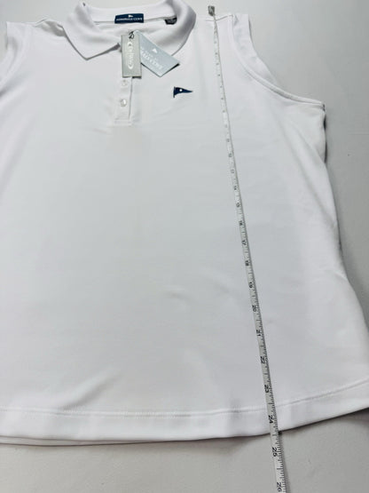 ADMIRALS COVE Women’s Golf White shirt Sz XL.  (B.39/1)