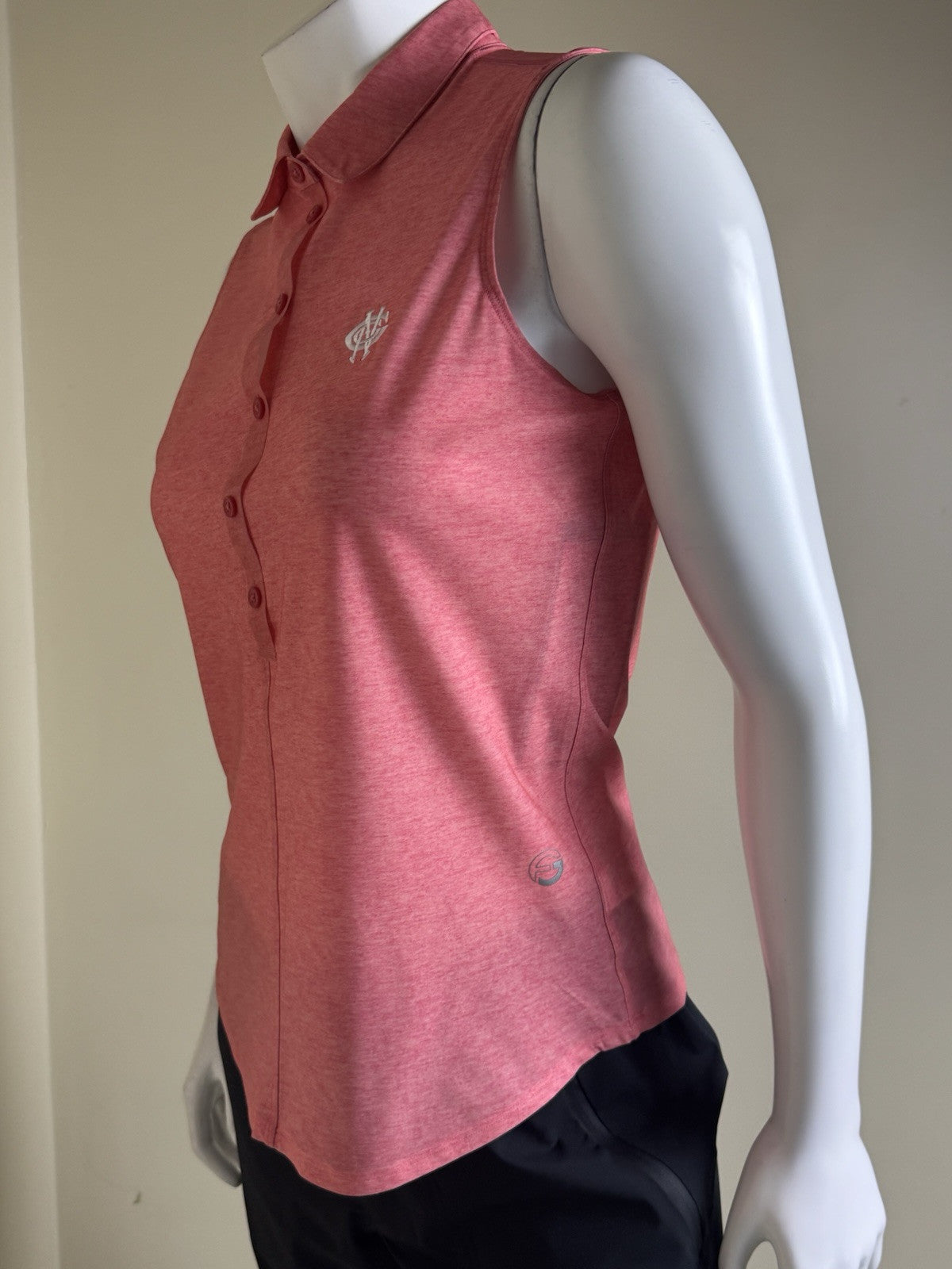 Foray Golf Womens Sleeveless Golf Polo Shirt. Sz S.   (B.33)