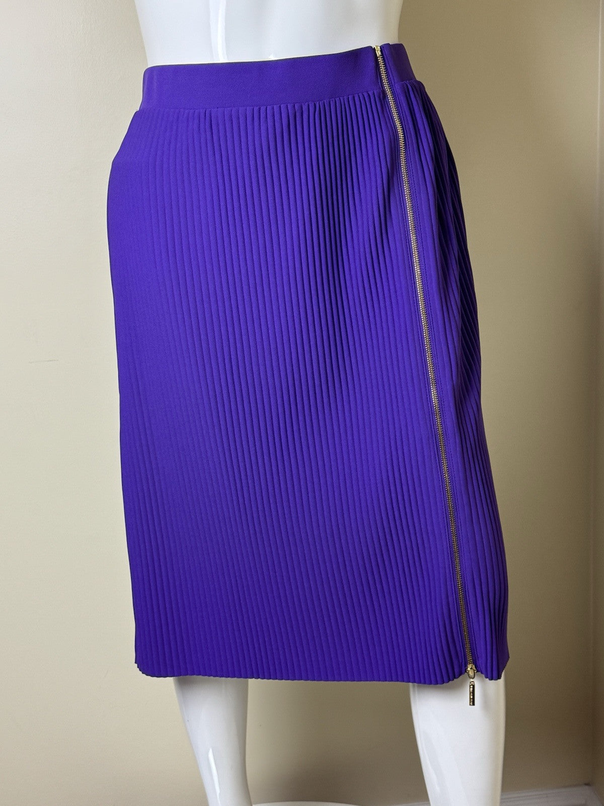 $59 Marc New York Women's Pleaded Skirt Sz L. (B.82)