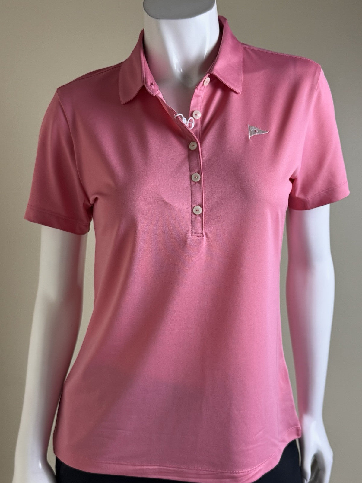 Greg Norman Women's Golf Polo Shirt Sz M (B.39/4)