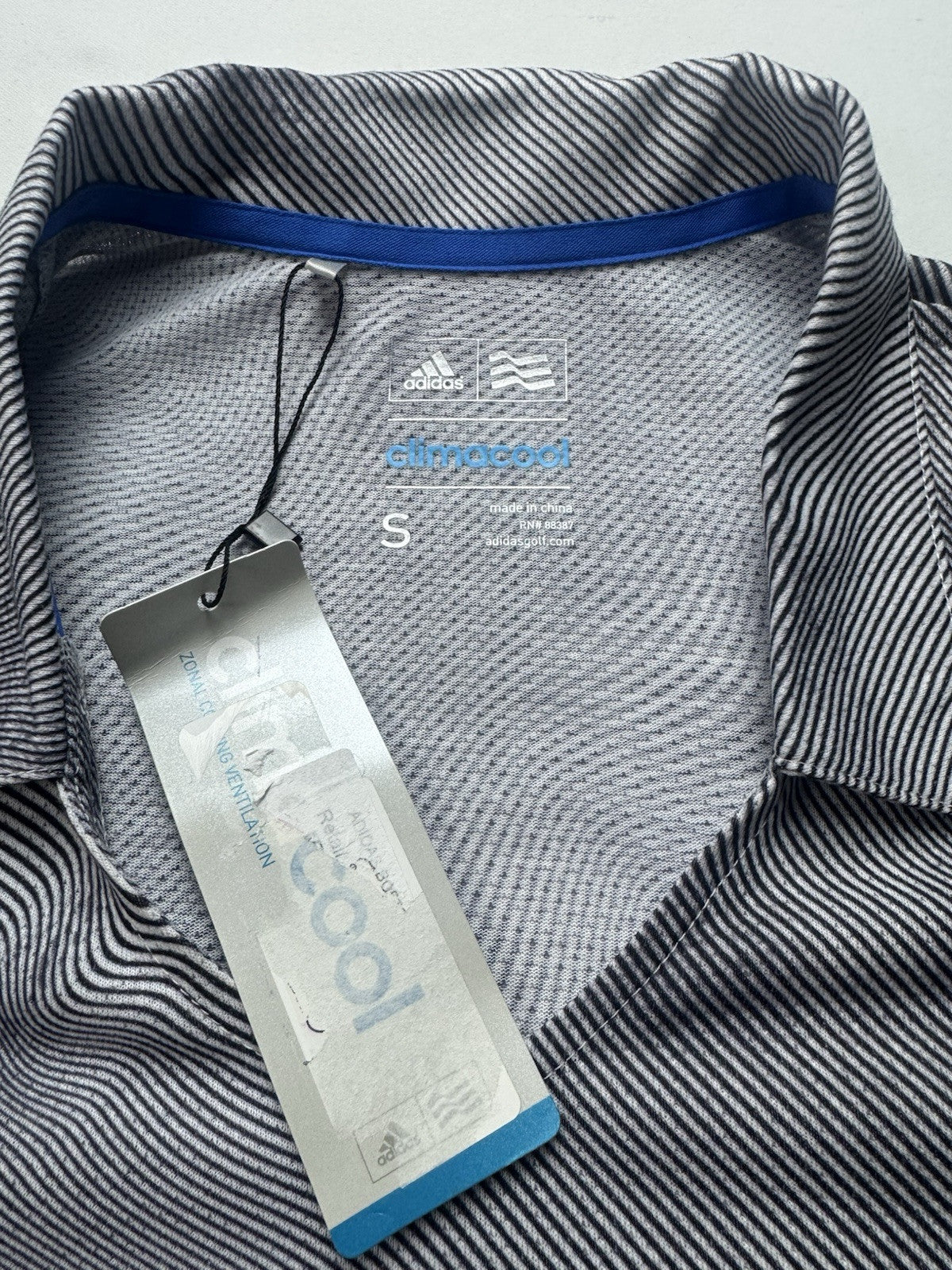 Adidas Women’s Polo Golf Shirt SZ S Climacool  (B.33)