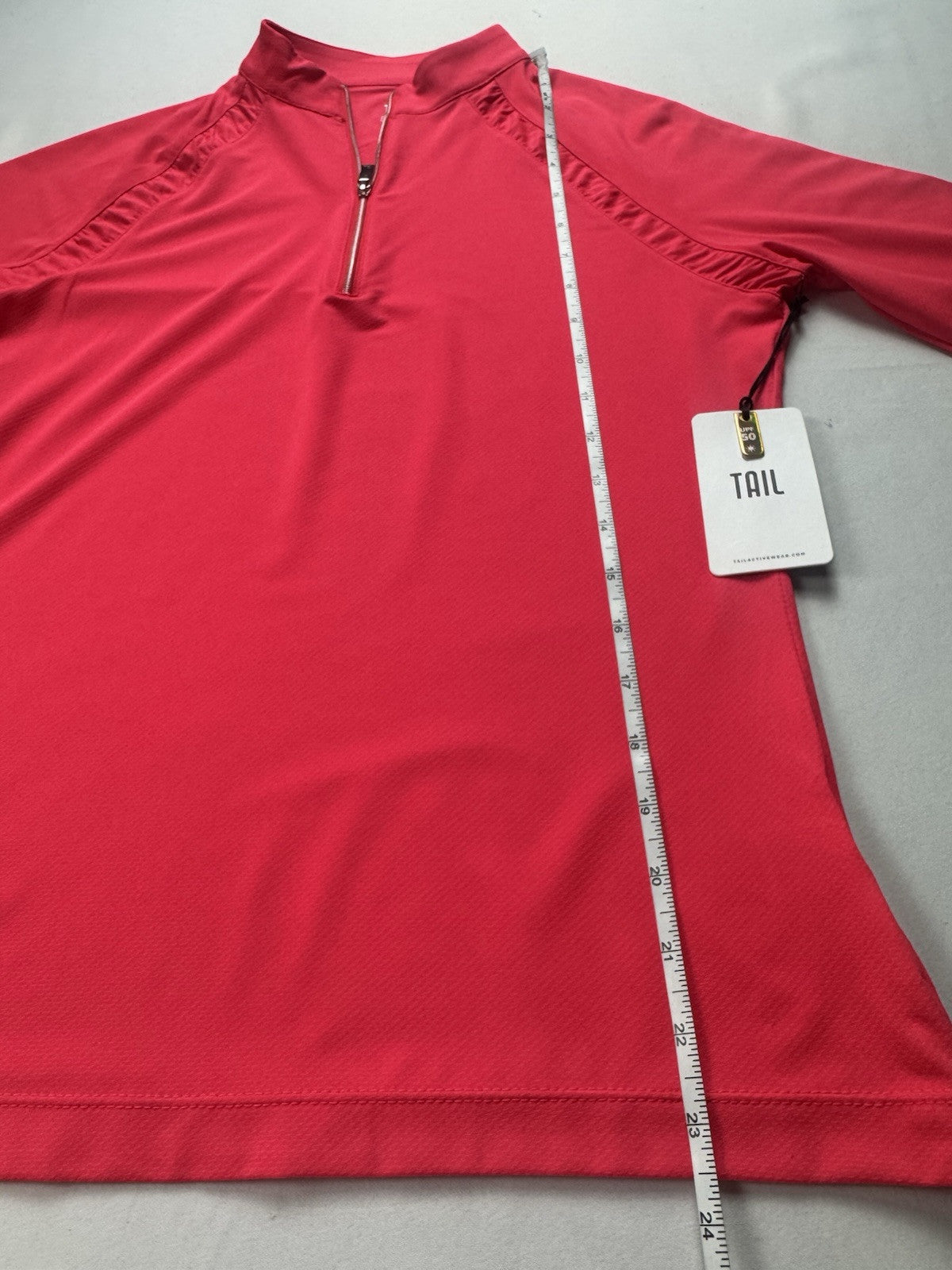 Tail Women's Golf Shirt Red Size S    (B.33)