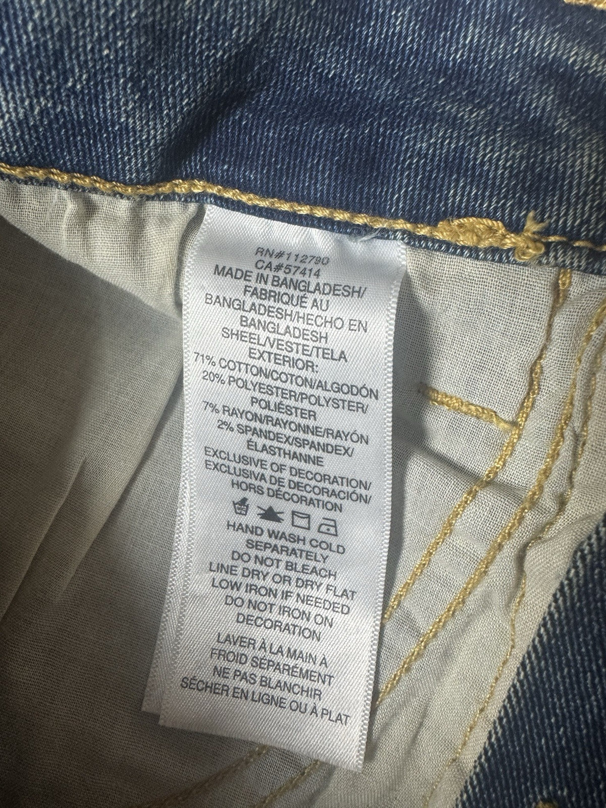 $179 True Religion Brand Jeans Women’s Jenny Curvy Jeans Sz 26.   . (B.114)