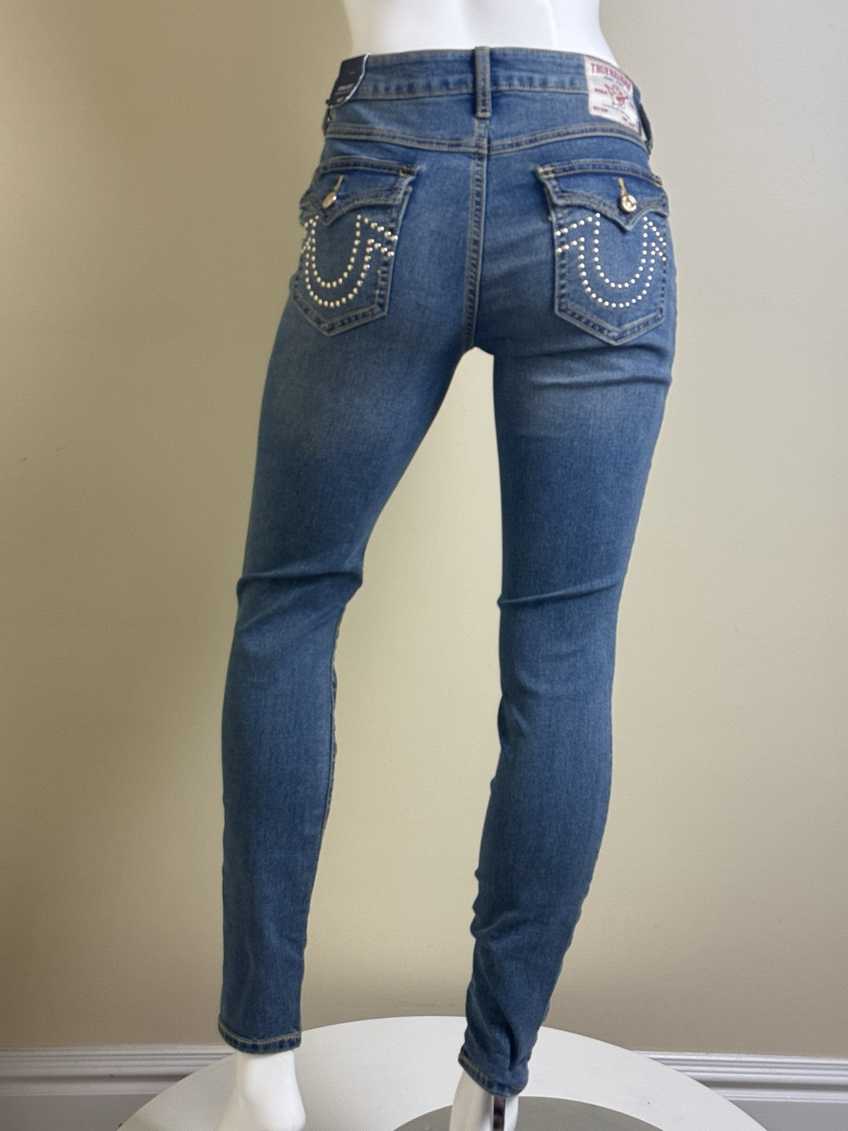 $179 True Religion Brand Jeans Women’s Jenny Curvy Jeans Sz 27.   . (B.114)