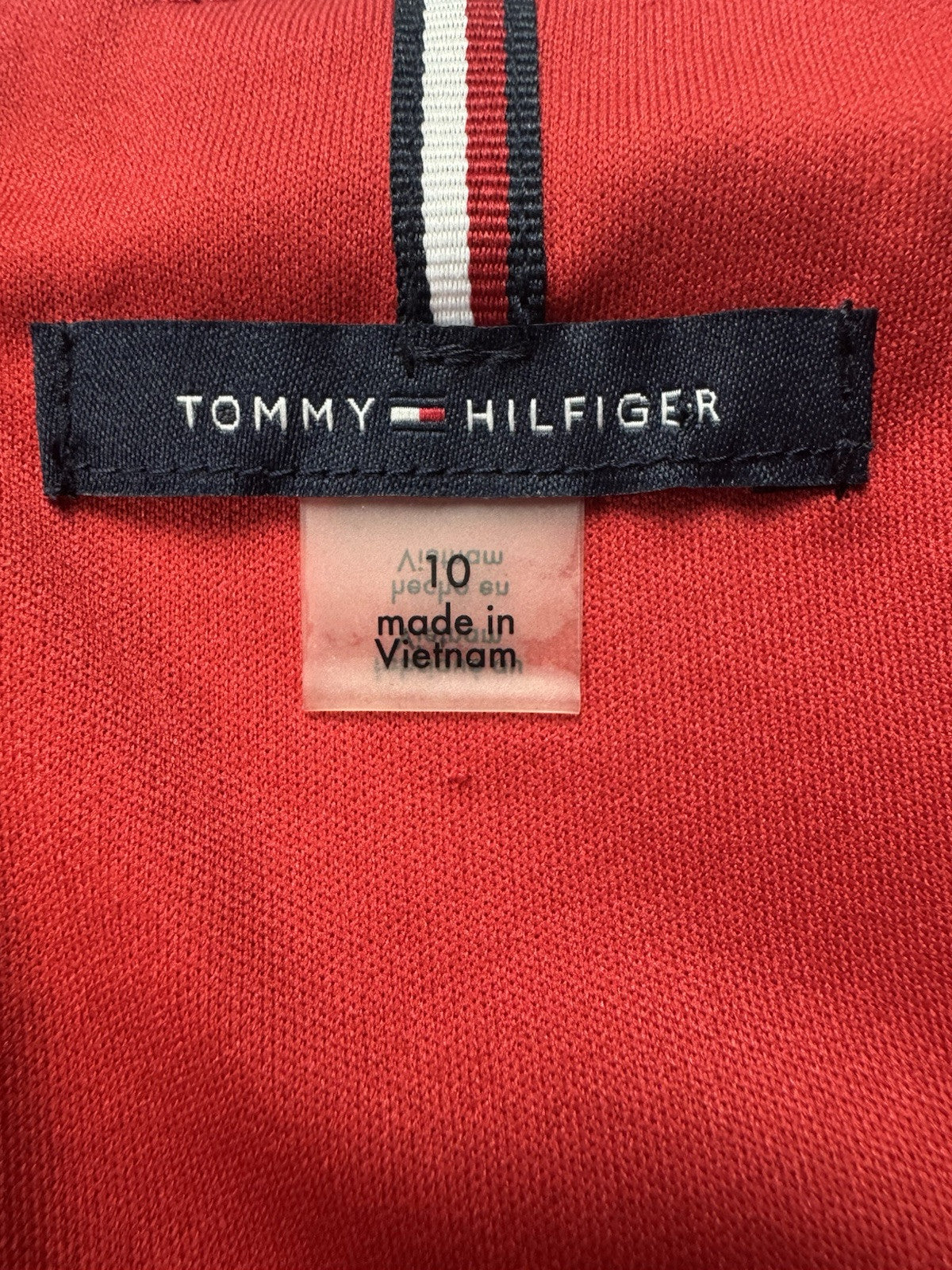 $99 Tommy Hilfiger Women’s Red Dress Size 10 (B.43)