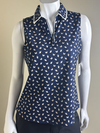 BELYN KEY Women’s Golf Shirt Sz S.    (B.33)
