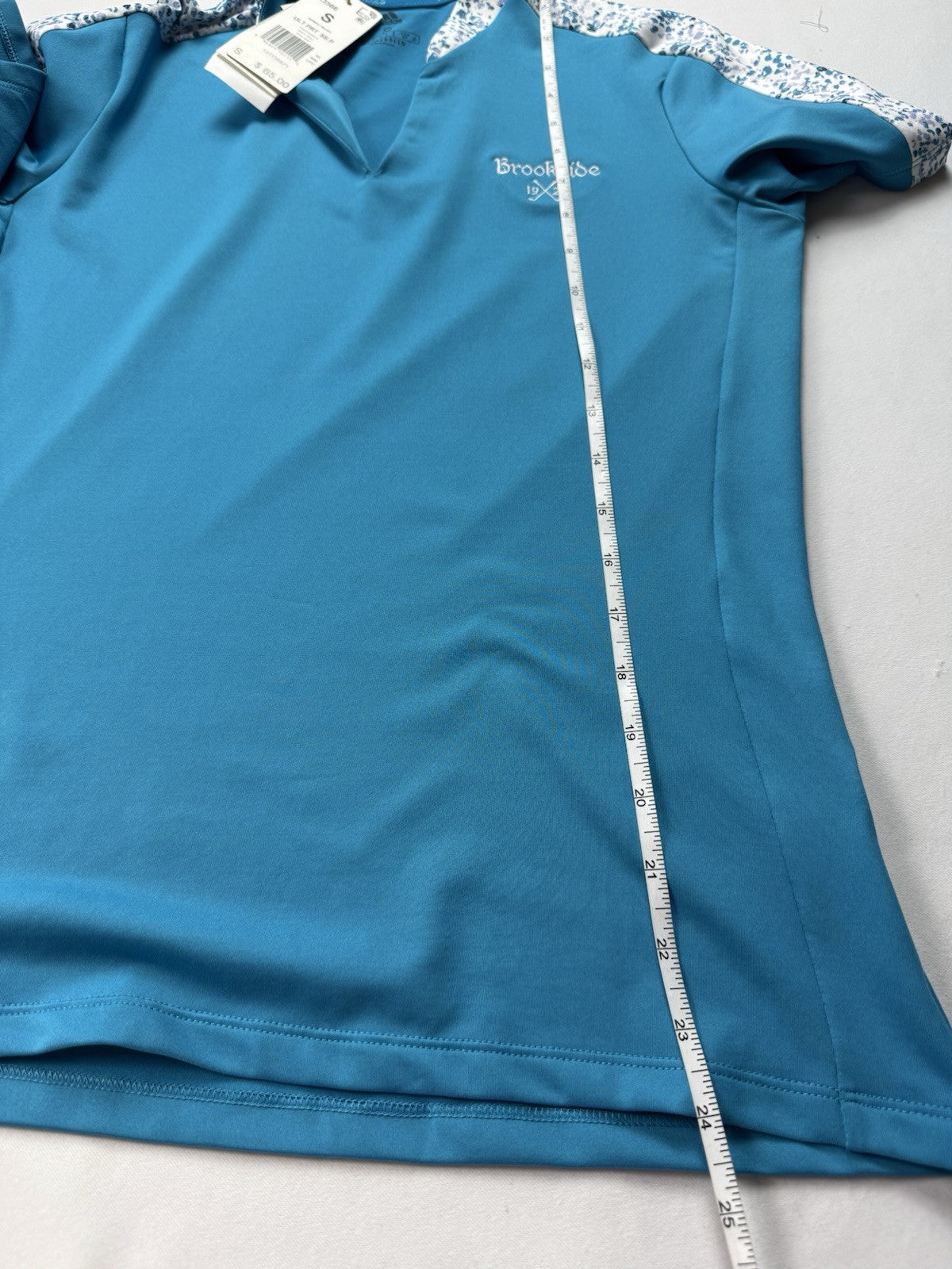 $65 Adidas Women’s Polo Golf Shirt SZ S Climacool  (B.33)